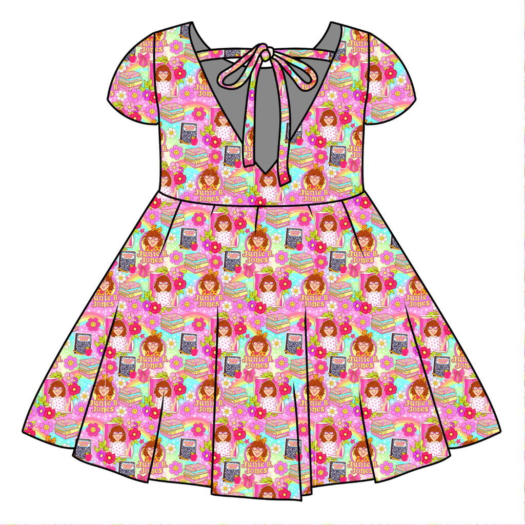 B is for Honey Girl's Twirl Dress Bamboo - PRE ORDER