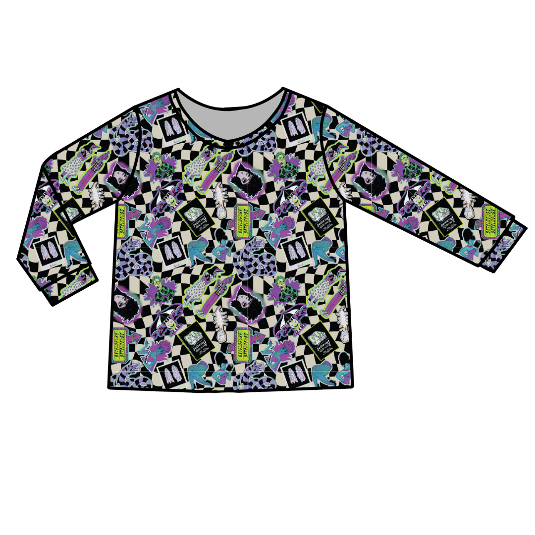 Strange - Ruby Long Sleeve Bamboo Shirt - Pre Order