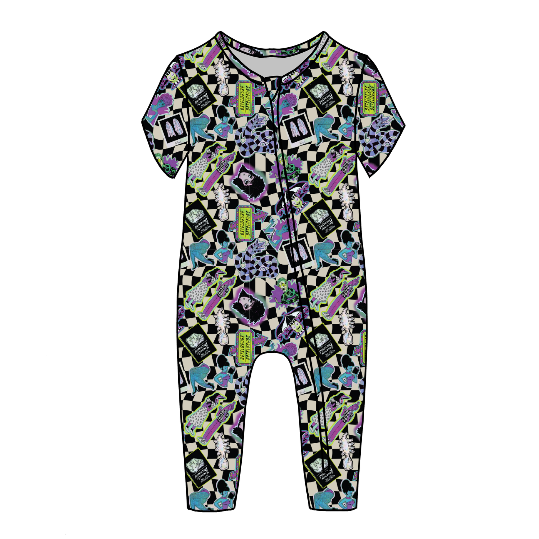 Strange Dandelion Short Sleeve Sleeper Bamboo - PRE ORDER
