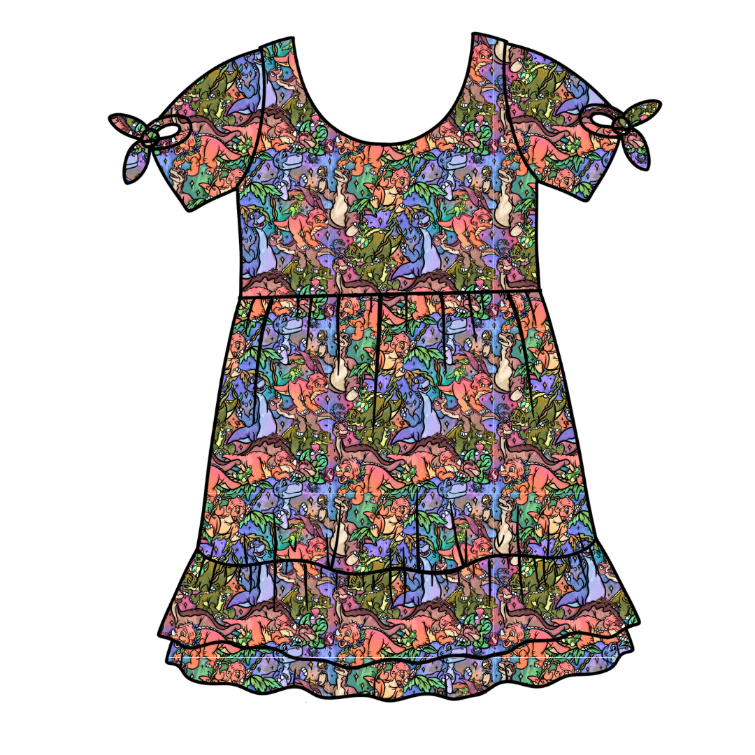 The Great Valley Serenity Short Sleeve Lounge Dress - PRE ORDER
