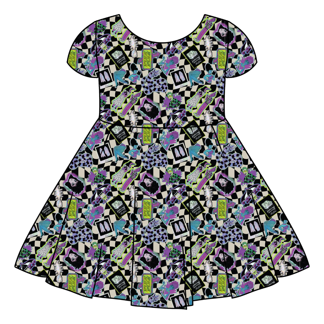 STRANGE - Honey Girl's Twirl Dress Bamboo - PRE ORDER