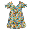 Painted Skys Serenity Short Sleeve Lounge Dress - PRE ORDER