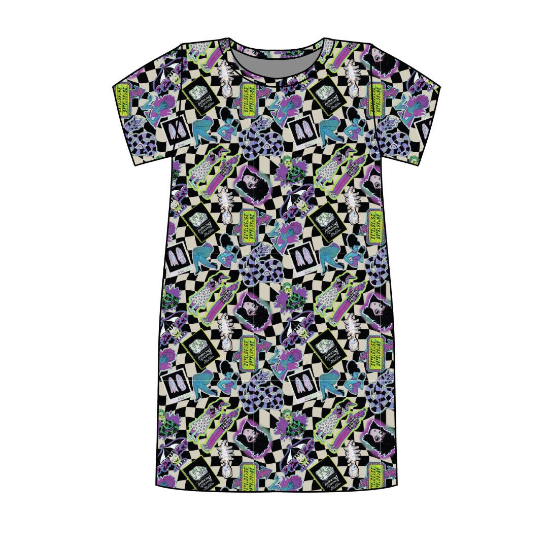 Strange Poppy Oversized Sleep Shirt Bamboo - Pre Order