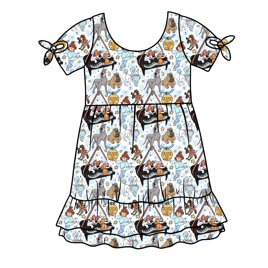Big City Besties Serenity Short Sleeve Lounge Dress - PRE ORDER