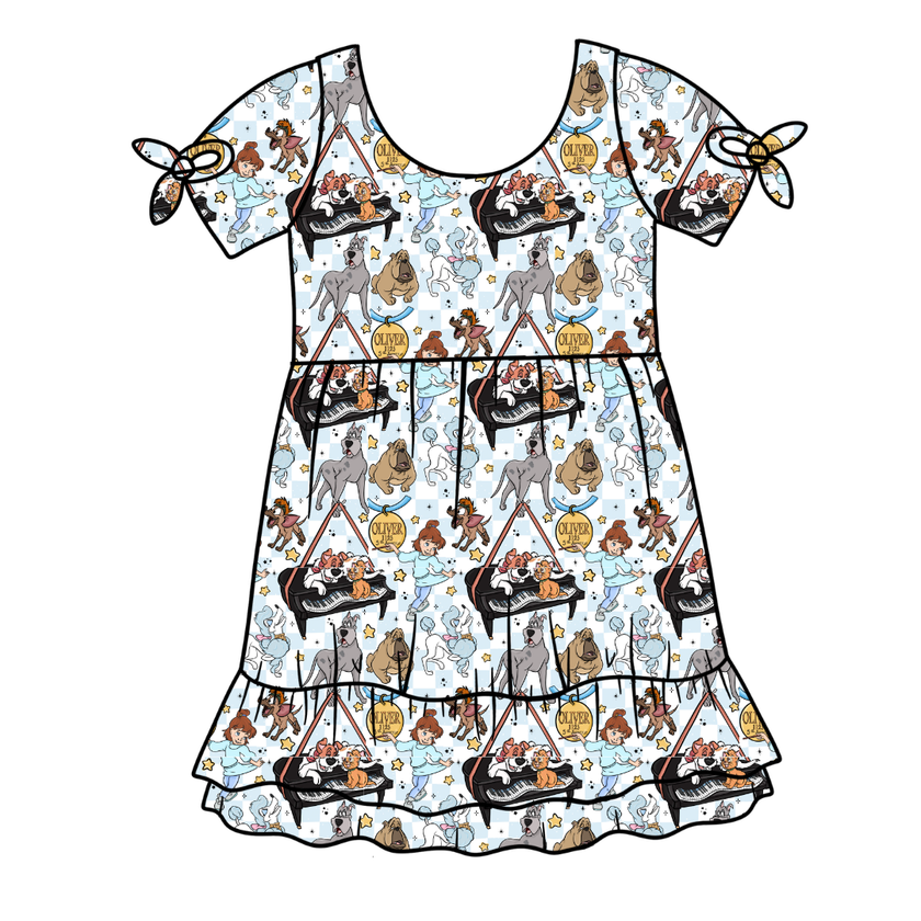 Big City Besties Serenity Short Sleeve Lounge Dress - PRE ORDER