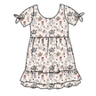 Spots & Daydreams Serenity Short Sleeve Lounge Dress - PRE ORDER