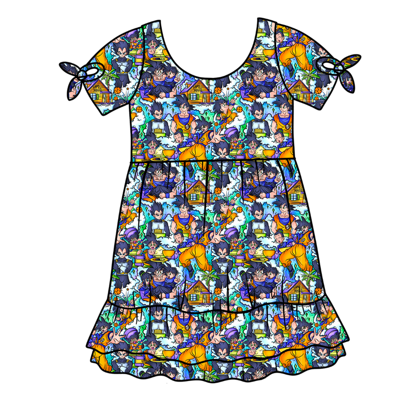 Limitless Serenity Short Sleeve Lounge Dress - PRE ORDER