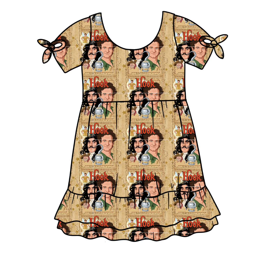 Never Grow Up Serenity Short Sleeve Lounge Dress - PRE ORDER