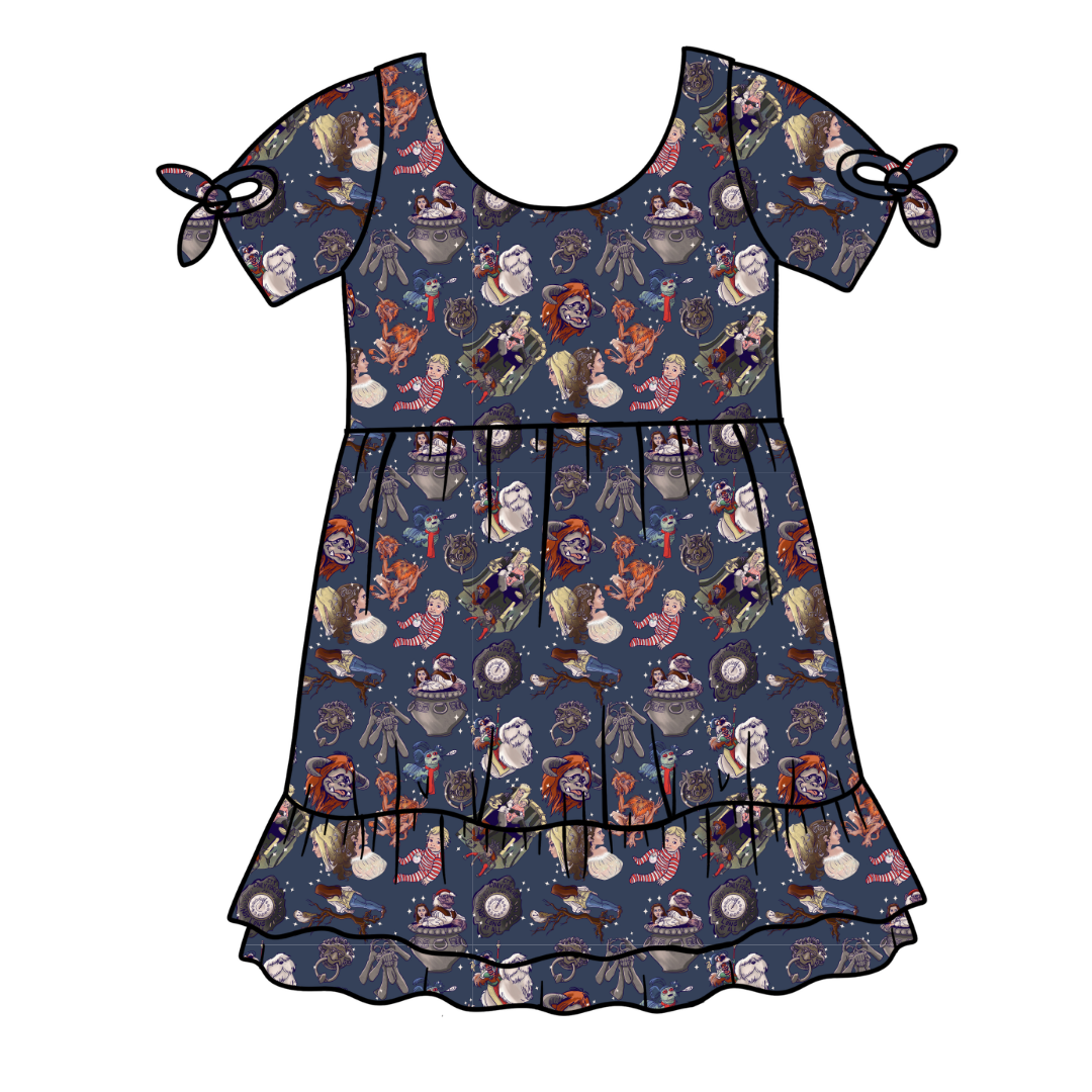 The Babe Serenity Short Sleeve Lounge Dress - PRE ORDER