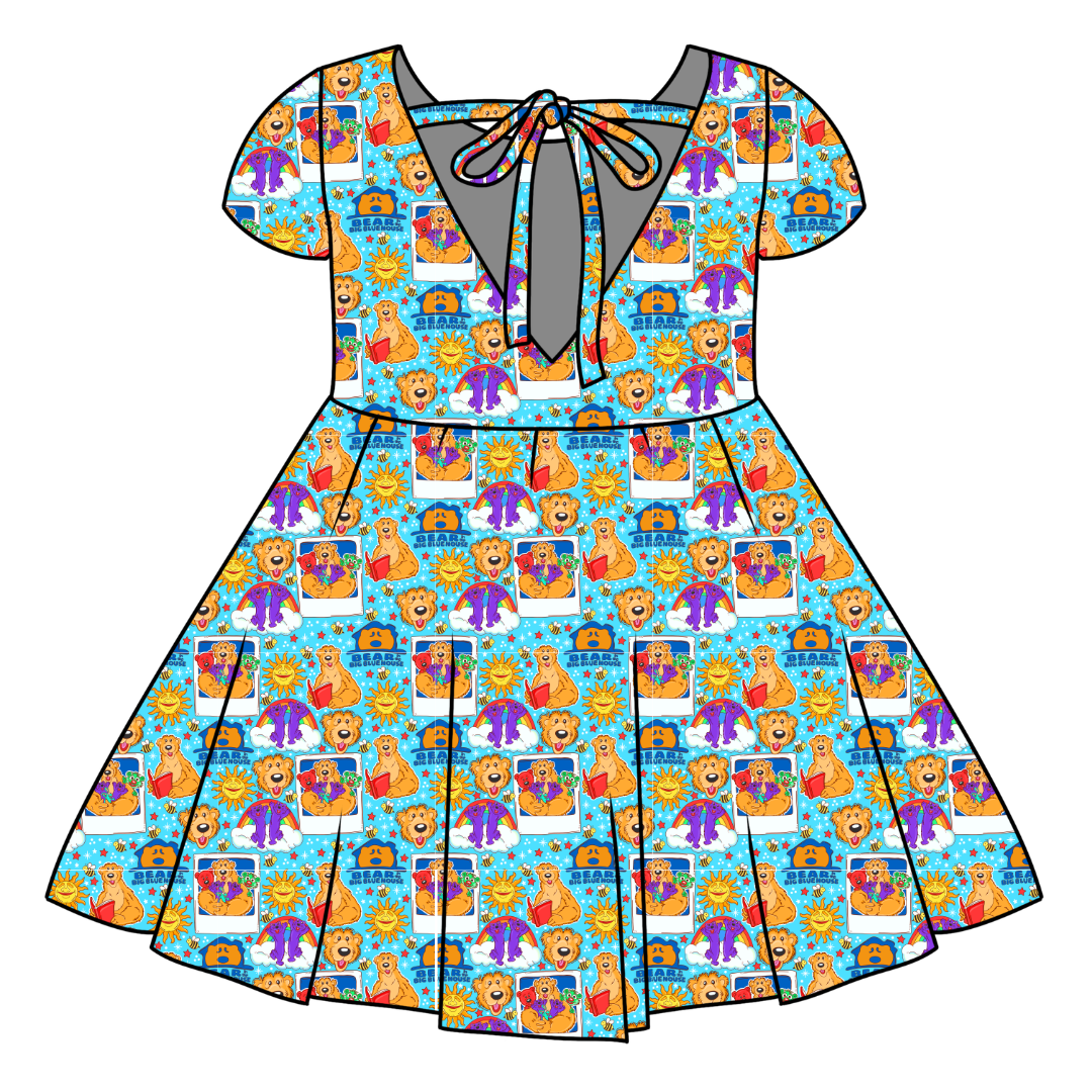 What's the story? Honey Girl's Twirl Dress Bamboo - PRE ORDER