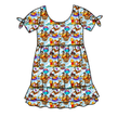 Sweet as Honey Serenity Short Sleeve Lounge Dress - PRE ORDER