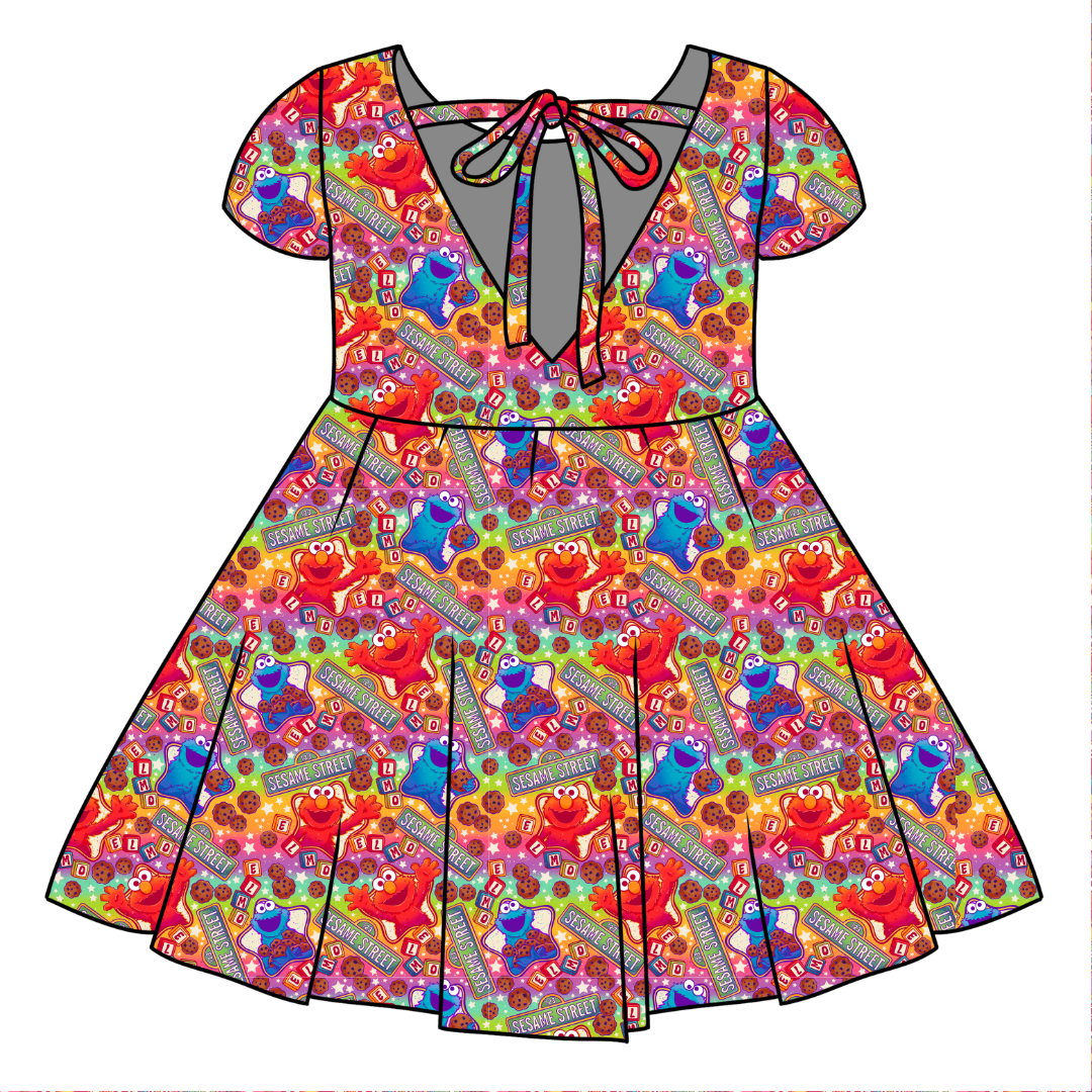 Sunny Days Honey Girl's Twirl Dress Bamboo - PRE ORDER