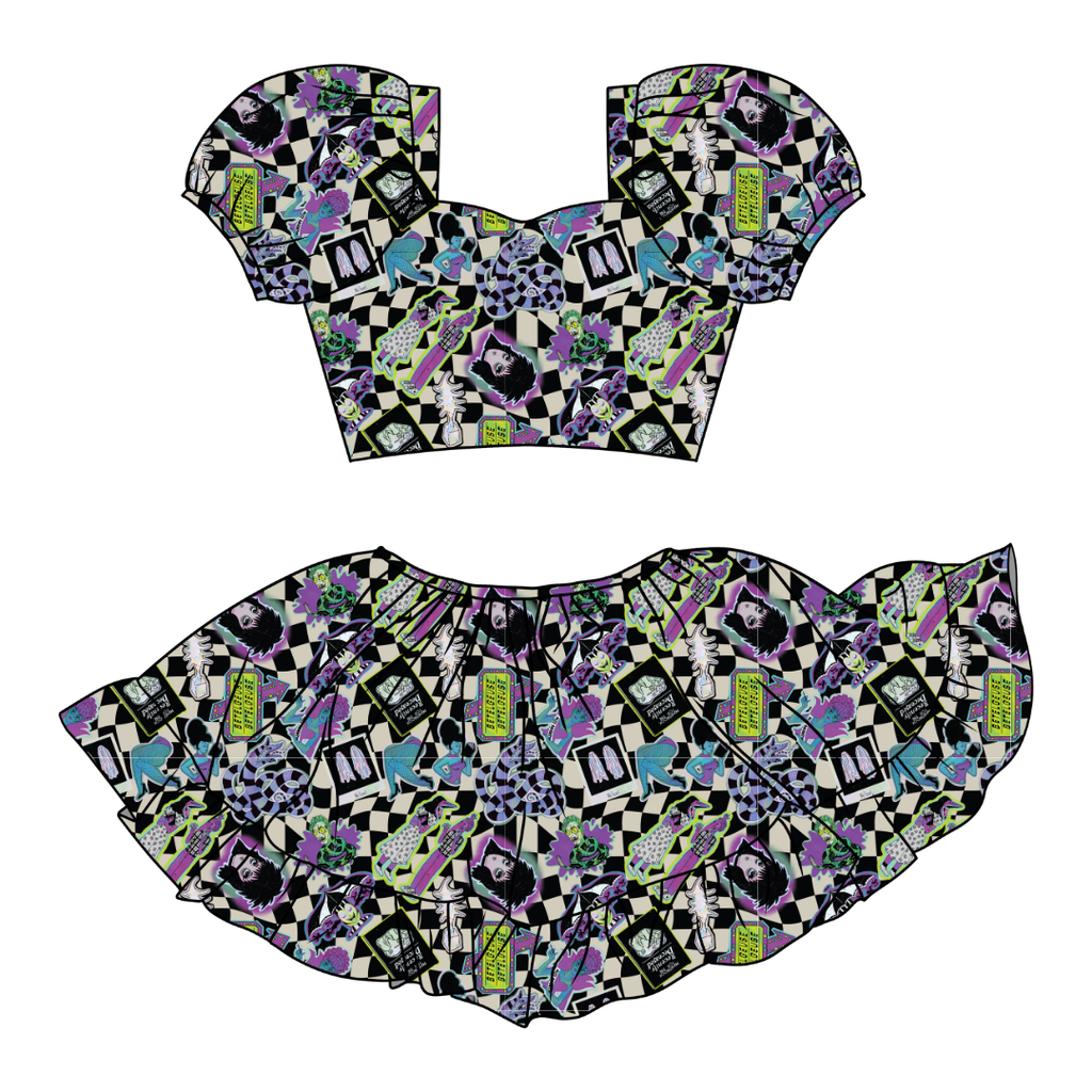 Strange - Starlet Skirt Set Knit - PRE ORDER