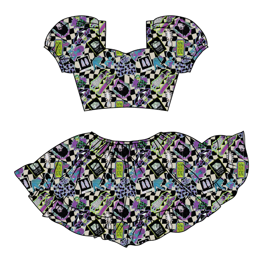 Strange - Starlet Skirt Set Knit - PRE ORDER
