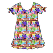 Stand Out, Bobby! Serenity Short Sleeve Lounge Dress - PRE ORDER