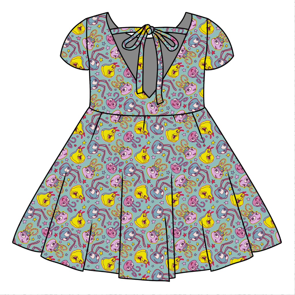 Bugs Honey Girl's Twirl Dress Bamboo - PRE ORDER