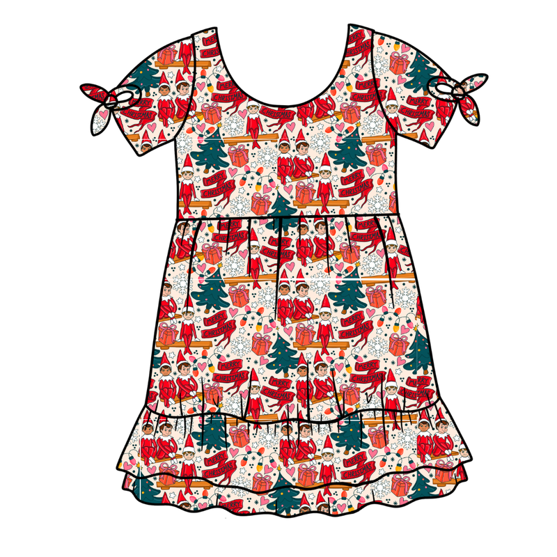 Milk & Mischief Serenity Short Sleeve Lounge Dress - Bamboo - Pre Order - Christmas Special