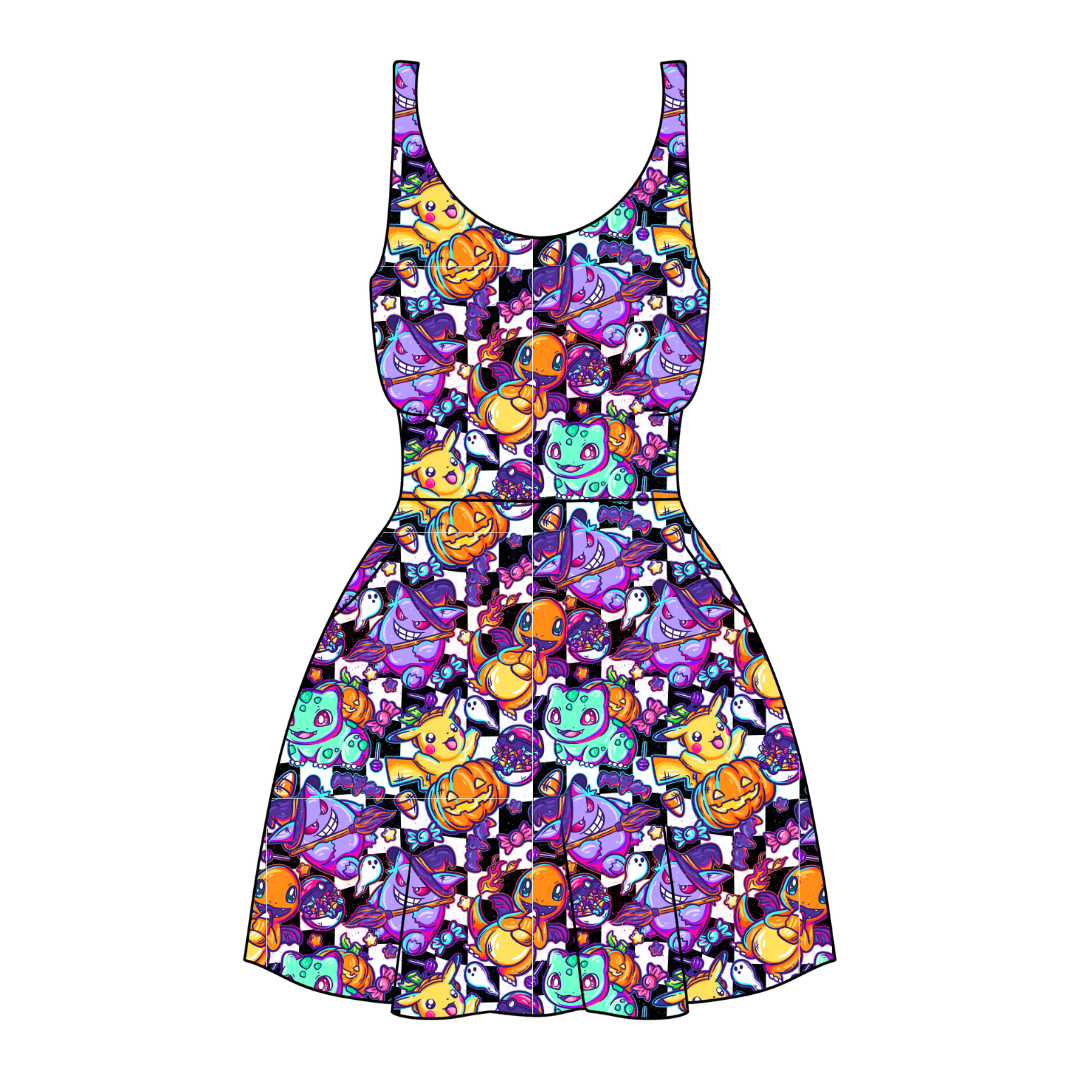 Pocket Monster - Women's Reverie Dress - Pre Order