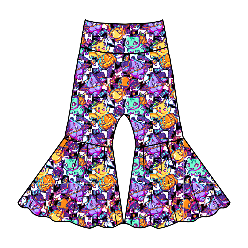 Pocket Monster - Mirage Knit Flares - PRE ORDER