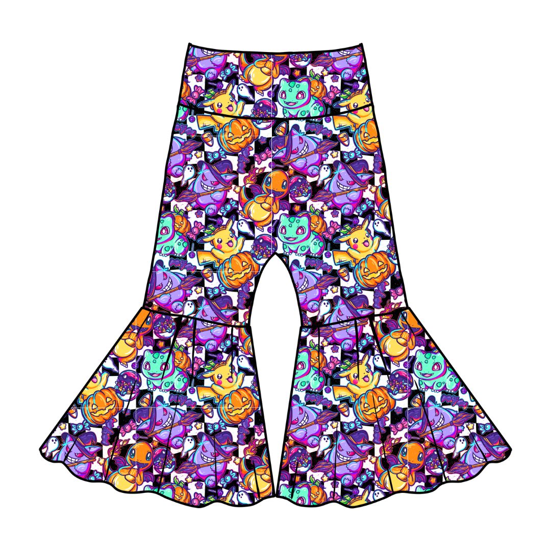 Pocket Monster - Mirage Knit Flares - PRE ORDER