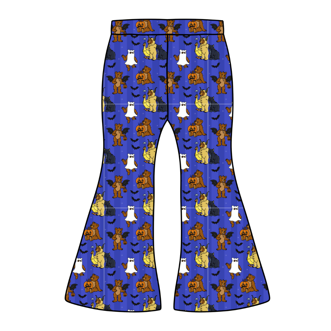 Goblin Night Mod Adult Flare Bamboo Pants - Pre Order