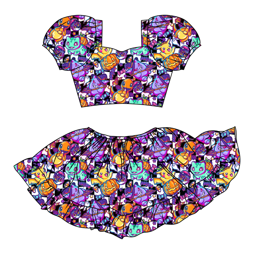 Pocket Monster - Starlet Skirt Set Knit - PRE ORDER
