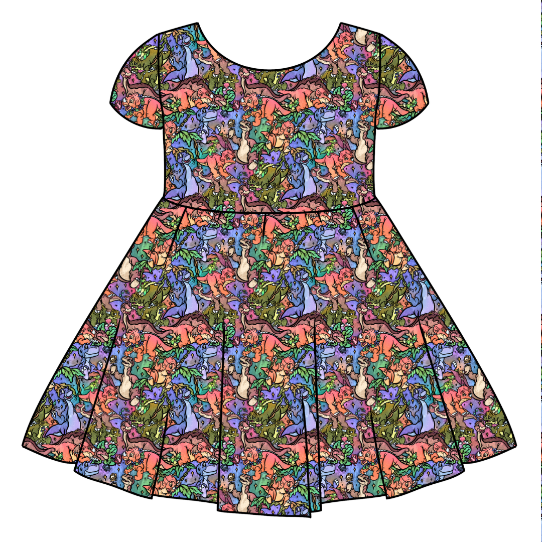 The Great Valley Honey Girl's Twirl Dress Bamboo - PRE ORDER