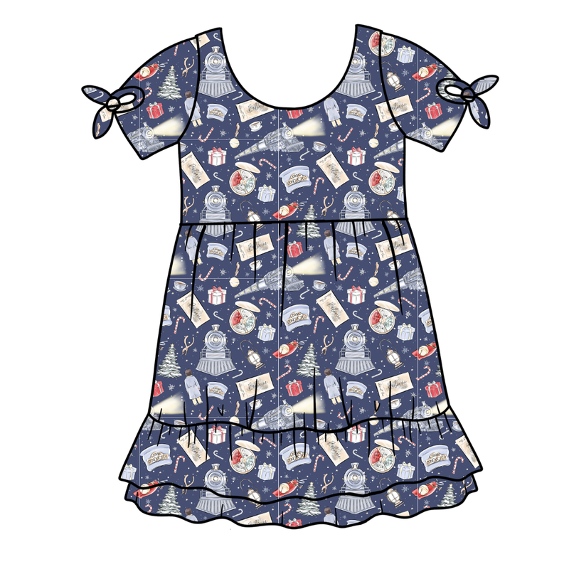 Believe Serenity Short Sleeve Lounge Dress - Knit - Pre Order - Christmas Special