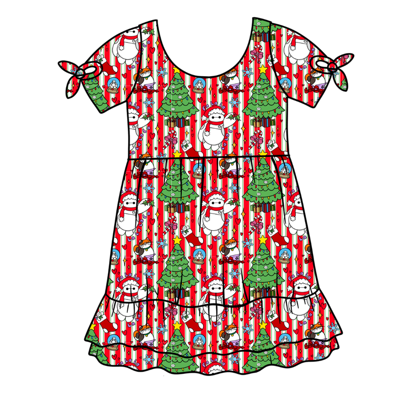 Falala Care Serenity Short Sleeve Lounge Dress - Bamboo - Pre Order - Christmas Special