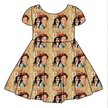 Never Grow Up Honey Girl's Twirl Dress Bamboo - PRE ORDER