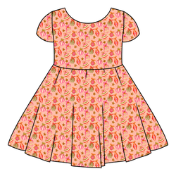 Bubblegum Bells Honey Twirl Dress - Bamboo - Pre Order - Christmas Special