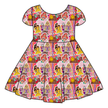 Royal Daydreams Honey Girl's Twirl Dress Bamboo - PRE ORDER