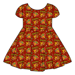Turbo Honey Twirl Dress - Bamboo - Pre Order - Christmas Special