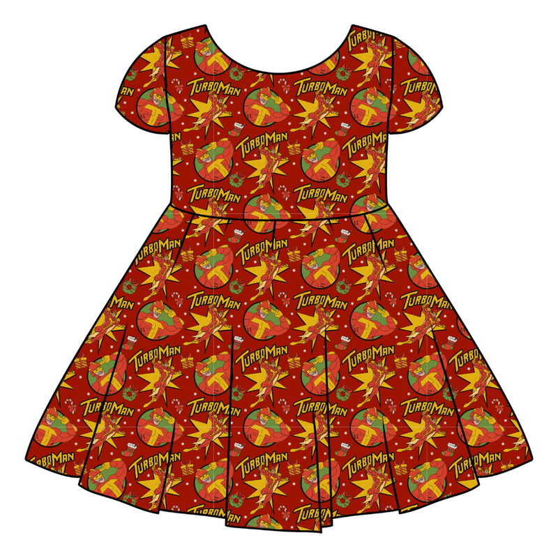 Turbo Honey Twirl Dress - Bamboo - Pre Order - Christmas Special