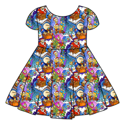 D oh Holy Night Honey Twirl Dress - Bamboo - Pre Order - Christmas Special