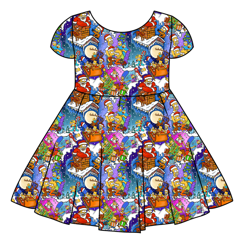 D oh Holy Night Honey Twirl Dress - Bamboo - Pre Order - Christmas Special