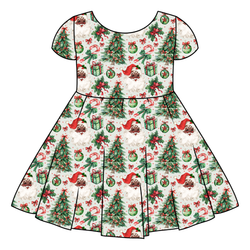 Evergreen Dreams Honey Twirl Dress - Bamboo - Pre Order - Christmas Special