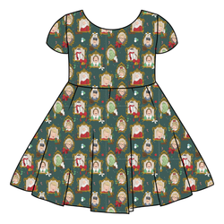 Holiday Box Office Honey Twirl Dress - Bamboo - Pre Order - Christmas Special