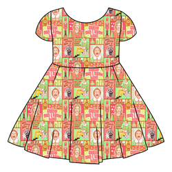 Someone Needs a Hug Honey Twirl Dress - Bamboo - Pre Order - Christmas Special