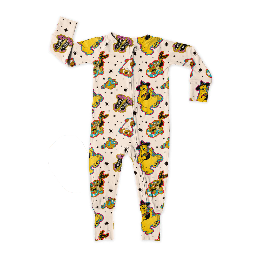 Halloween Bear Dreamland Long Sleeve Sleeper Bamboo - PRE ORDER