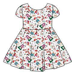 Holiday Harmony Honey Twirl Dress - Bamboo - Pre Order - Christmas Special