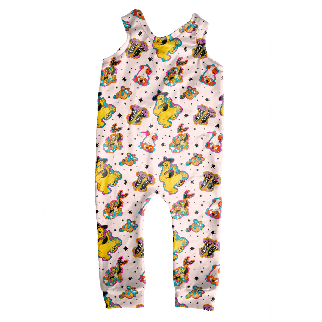 Halloween Bear Oakley Overalls Knit - PRE ORDER