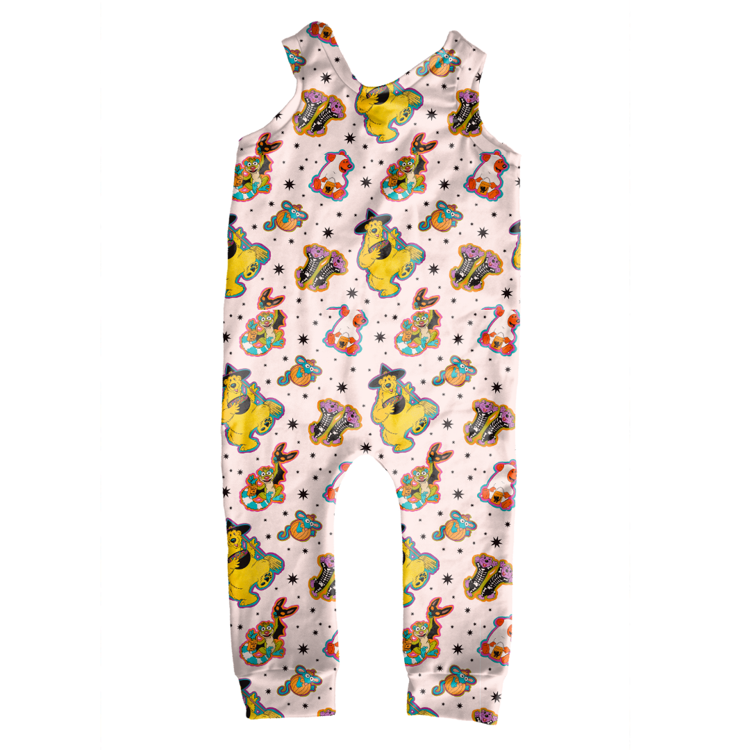 Halloween Bear Oakley Overalls Knit - PRE ORDER