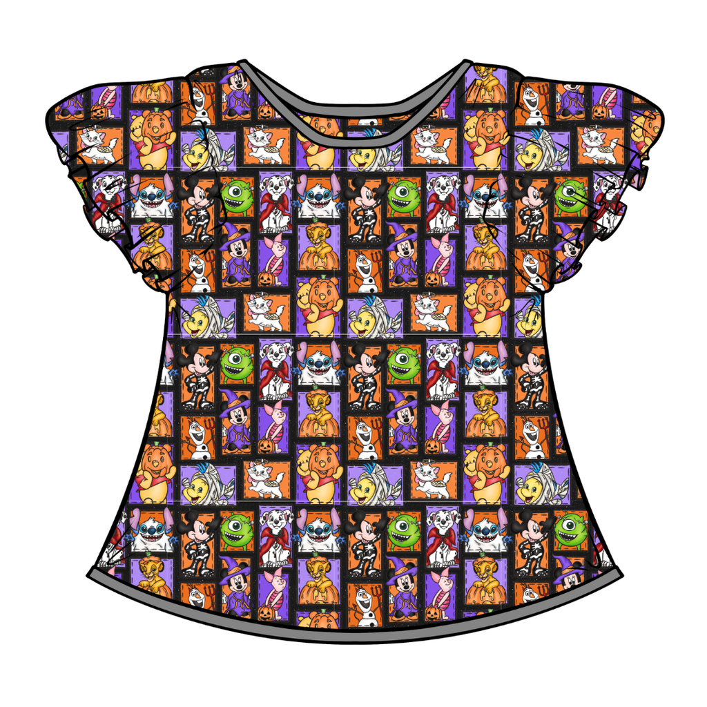 Magical Mashup Moon Short Sleeve Flutter Bamboo Shirt - PRE ORDER