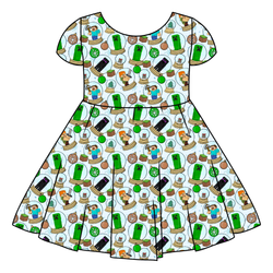 Christmas Crafts Honey Twirl Dress - Bamboo - Pre Order - Christmas Special