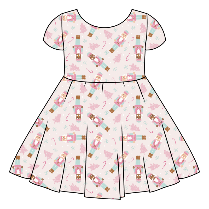 Sugarplum Honey Twirl Dress - Bamboo - Pre Order - Christmas Special