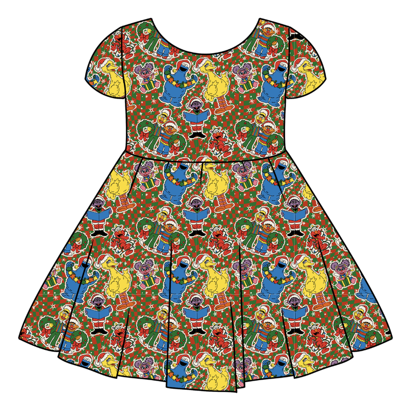 Merry Street Friends Honey Twirl Dress - Bamboo - Pre Order - Christmas Special