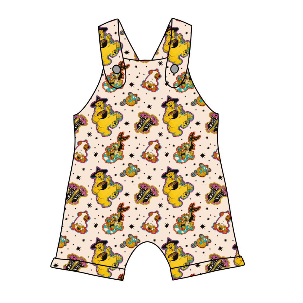 Halloween Bear - Coop Tank Romper Knit - PRE ORDER