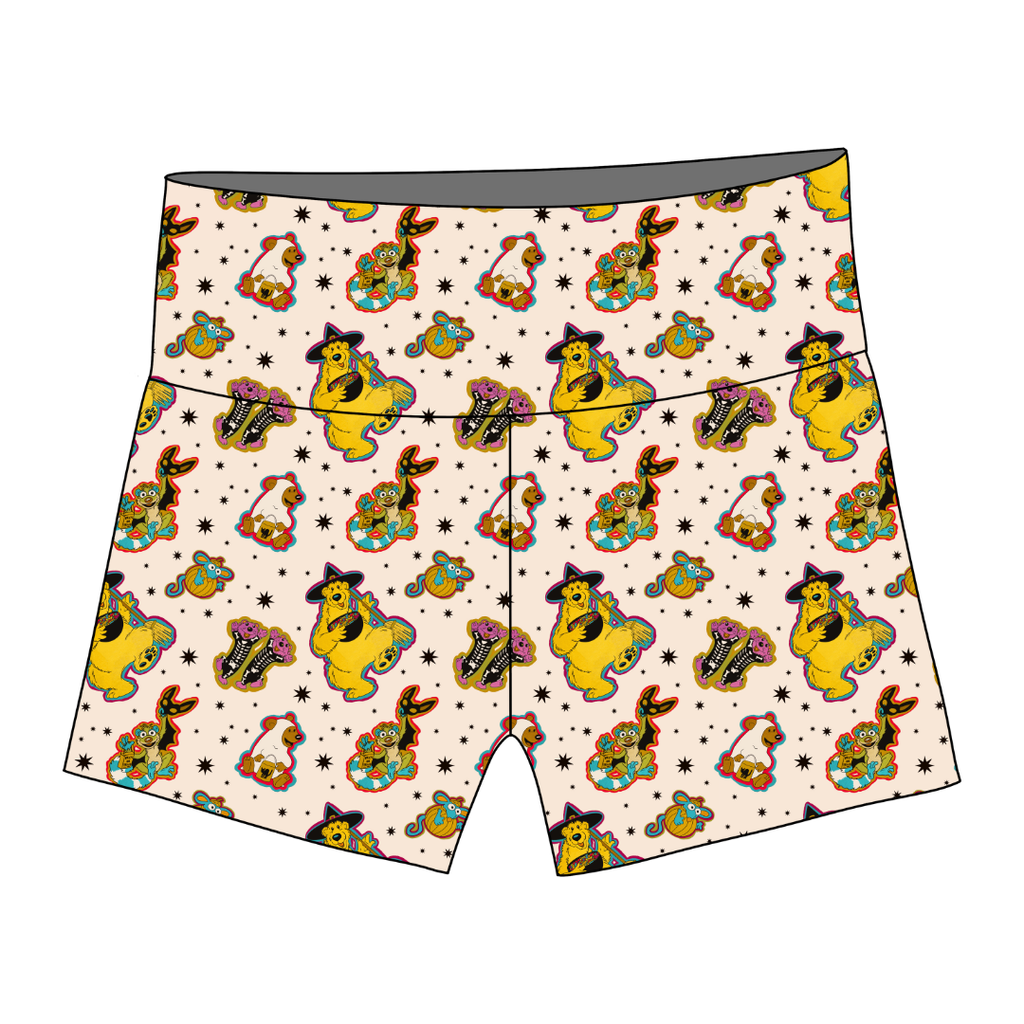 Halloween Bear - Nola Biker Shorts Knit - PRE ORDER