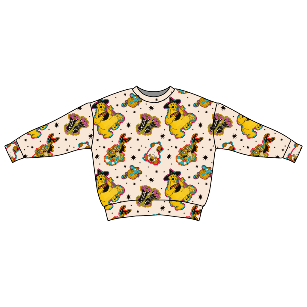 Halloween Bear Zayn Oversized Pullover - PRE ORDER